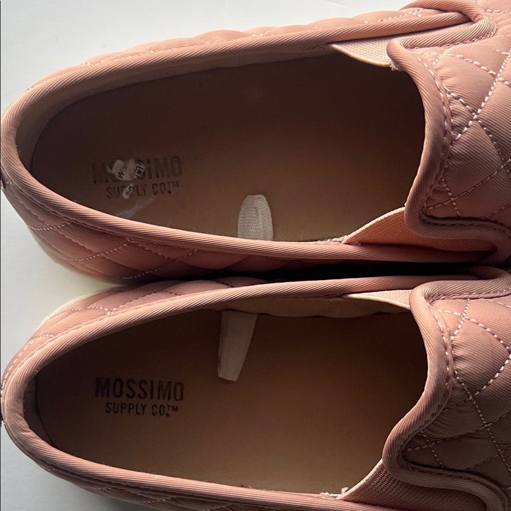 Mossimo Supply Co. Light Pink Quilted Slip-On Sneakers - Picture 6 of 15
